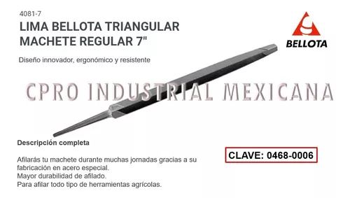Lima afilado triangular para machetes / 4081