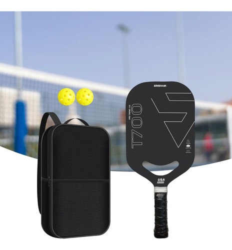 Raqueta Pickleball Fibra Carbono, Ligera, 13,5