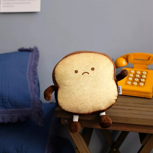 ` Juguete Relleno De Almohada De Pan De Felpa