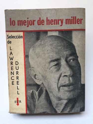 Lo Mejor De Henry Miller - Lawrence Durrell Libro