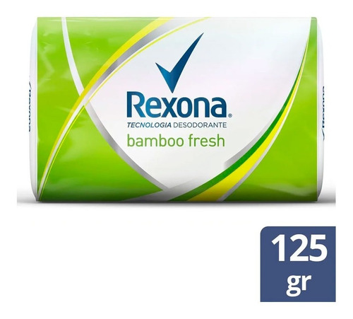 Jabon De Tocador Refrescante Rexona 125 G Bamboo Fresh