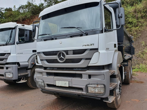 Mercedes-benz Axor 4144 K 6x4 Ano 2014 Caçamba Traçado