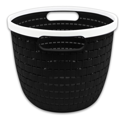 Canasto X 2 Unid. Cesto Organizador Rattan Cocina Baño 