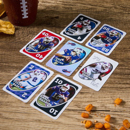 Uno Fandom Bills Nfl Juego Cartas Mattel Game Creations