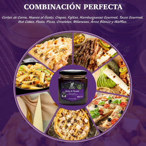 Fuego Azteca - Nutty & Picante 3-pack Salsa Premium Gourmet