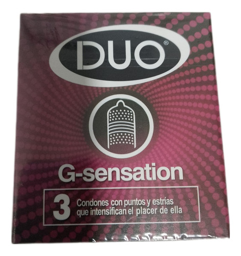 36 Preservativo Duo G-sensation