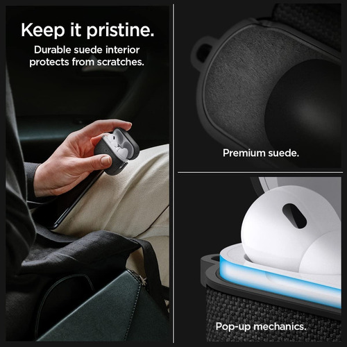 Imagen 5 de 10 de Case Spigen Urban Fit Para AirPods Pro 2da Gen 2022