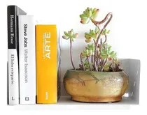 Comprar Estante Flotante 28cm De Chapa Repisa Libros Y Deco - Muett Color Blanco