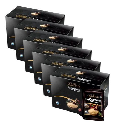 Queso Rallado X 40 Gr La Quesera ( 6 Cajas X 20 Unid. C/u )