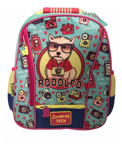 comprar Mochila 16 Espalda Simones Sofia Pierre Rodolfo Original
