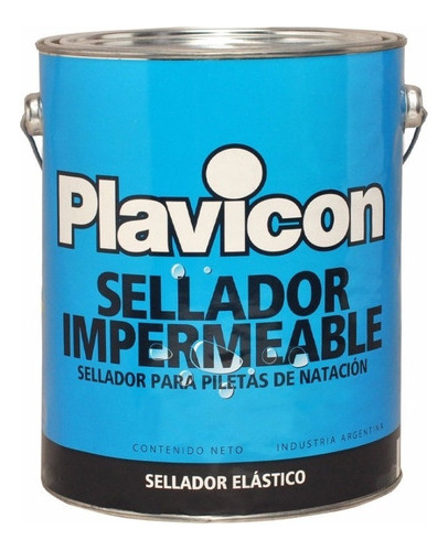 Sellador Para Fisuras Piletas Piscina Plavicon 1,25k Pintumm