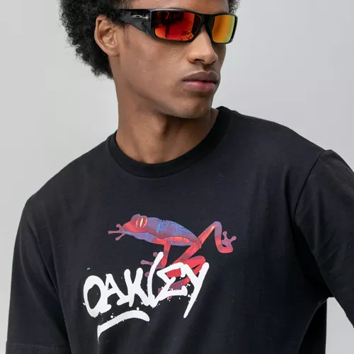 Camiseta Oakley Frog X Iridium - Masculina