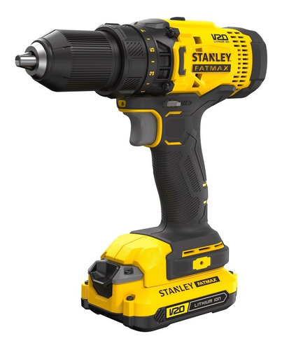 Taladro Rotacion Inalambrico 20v. Max Stanley (scd700c2k)