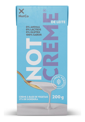 Creme De Leite Vegetal Notcreme 200g