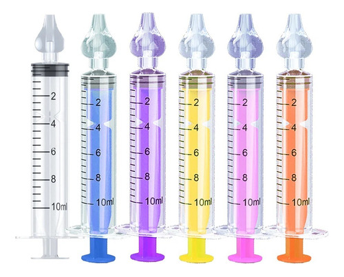 Aspirador Nasal Manual Saca Moco Bebe Jeringa Irrigador