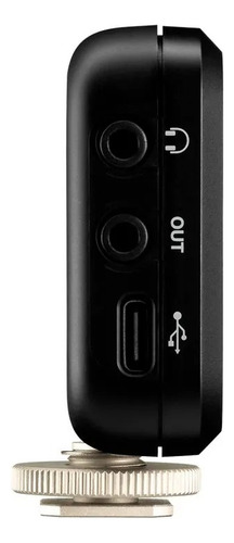 Receptor Portátil P/cámaras/dispositivos Móviles Shure Mv-r Color Negro