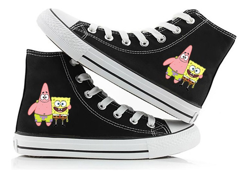 Zapatos De Skate Casuales De Bob Esponja