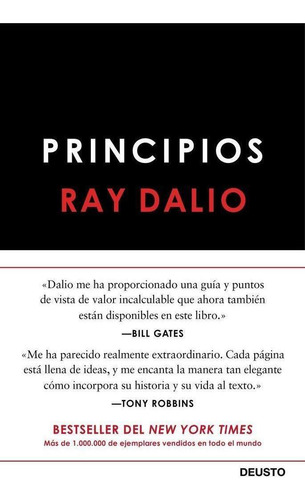 Libro: Principios. Dalio, Ray. Deusto