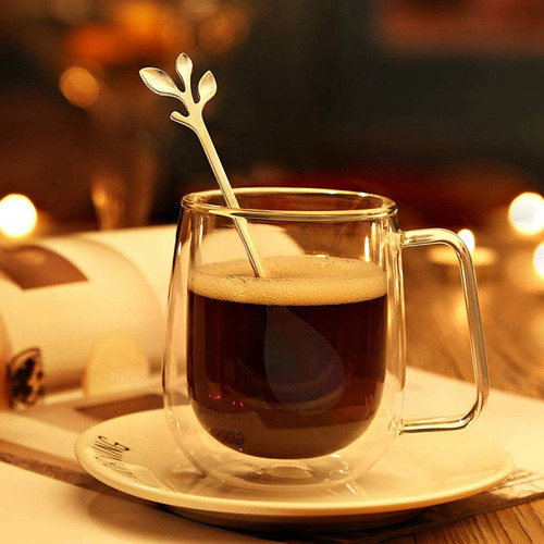 Cucharas Agitadoras De Té Helado Retro Postre Demitasse Espr