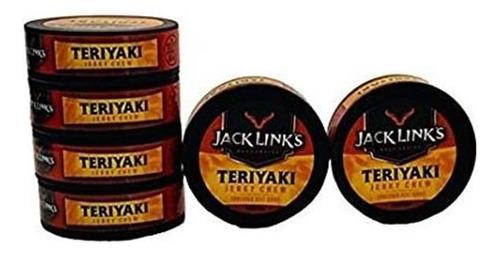 Jack Enlaces Teriyaki Jerky Chew | Rallado Carne Seca | 0.32