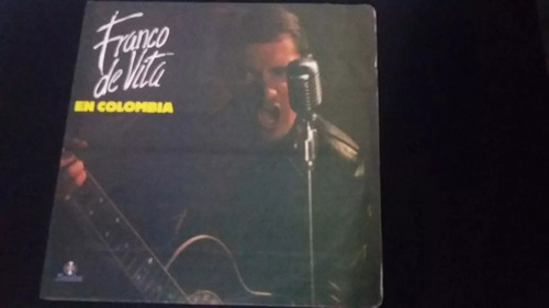 Franco De Vita En Colombia Lp Vinilo Balada