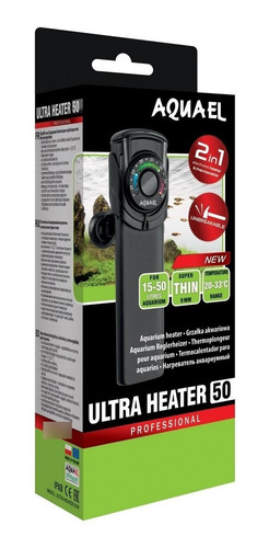 Aquael Aquecedor Com Termostato Ultra Heater 50w 110v