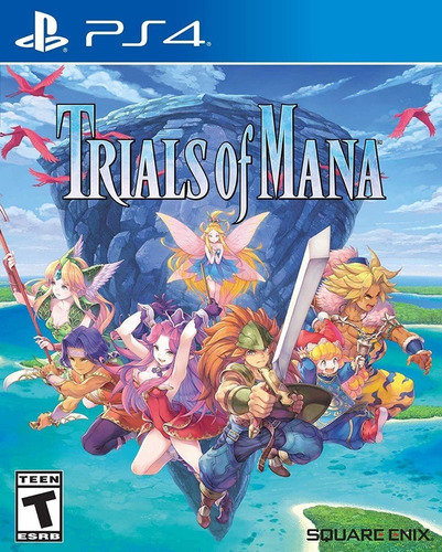 Ps4 Trials Of Mana Juego Físico Sellado Square Enix Rpg