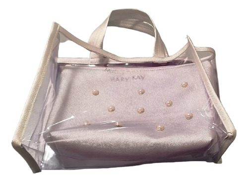 Bolsa Plateada Mary Kay