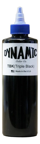 Dynamic Triple Black, 8 Onz Pigmento Para Tatuar.
