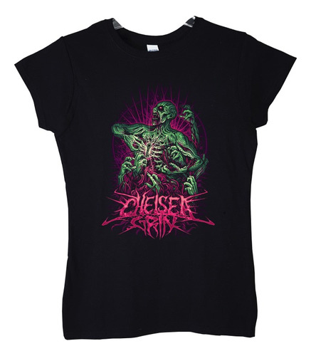 Polera Mujer Chelsea Grin Key Rock Abominatron