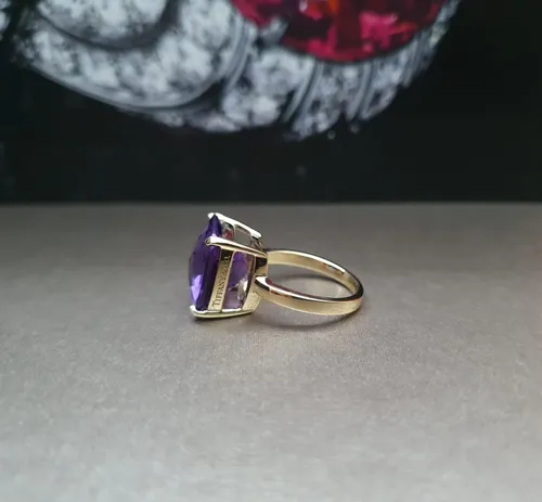Anillo amatista online tiffany