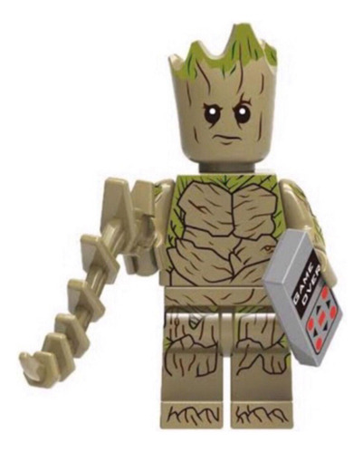 Boneco Blocos De Montar Groot Aborrecente