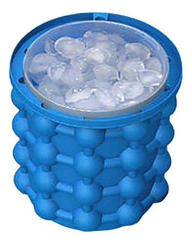 Candora Ice Cubes Maker Genie Ahorro De Espacio Doble Camara