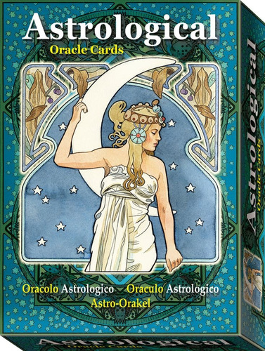 Astrological Oracle Cartas Y Libro Oráculo Original Stock