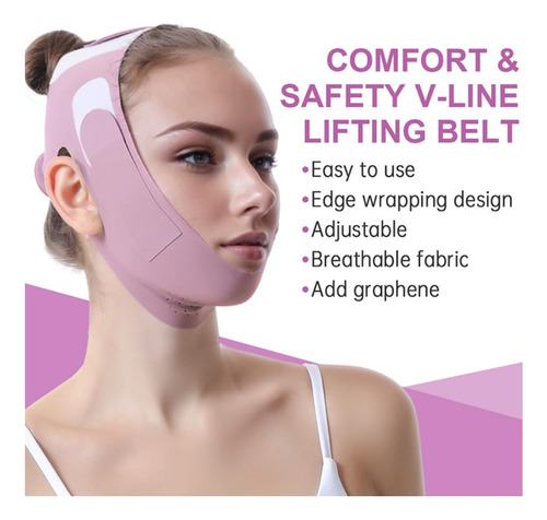 Máscara Para Mentón En V, Máscara Facial En Forma De V, Corr