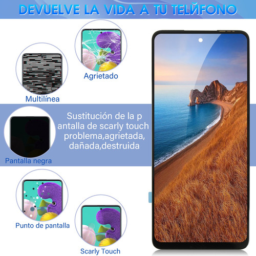 Para Tecno Spark 20c Bg7 Pantalla Táctil Lcd