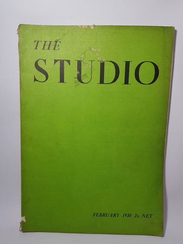 Diseño Revista The Studio Inglés 1930 44 Leicester Mag 56782