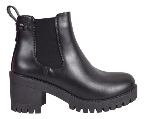 Botas Mujer Massimo Chiesa Kara Taco Doble Elástico Moda 