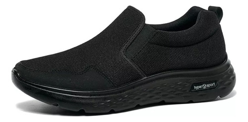 Zapatos Tenis Negros Mujer Y Hombres Pie Diabetico Cómodo