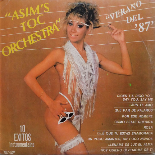 Asim's Toc Orchestra - Verano Del 87 Lp (Usado)