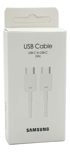 Cable Usb C A C Samsung Carga Rapida