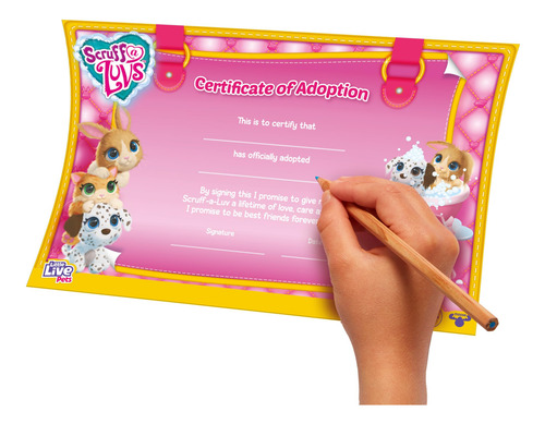 Brinquedo De Pelúcia Little Live Pets Scruff-a-luvs Mystery