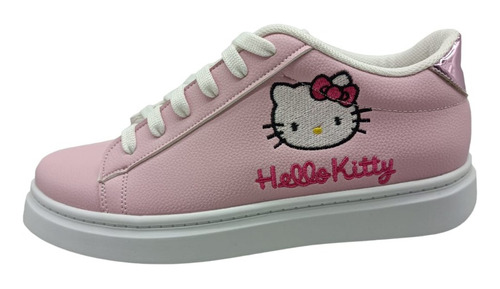 Tenis Diseño Hello Kitty Moño Para Niña Mujer Juvenil