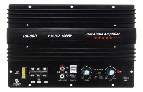 Placa Amplificadora De Audio Para Coche De Alta Potencia De