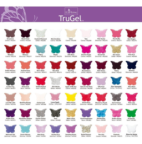 Ezflow Trugel X24 Esmalte Semipermanente Led Uv 14ml 6c