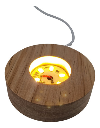 Lámpara con temática de Saturno con botón de encendido/apagado
