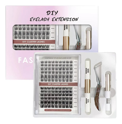 Kit De Extensión De Pestañas Segmentadas Diy C