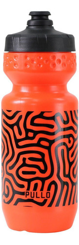 Garrafa Pullo Labirin Laranja 600ml Cor Alaranjado