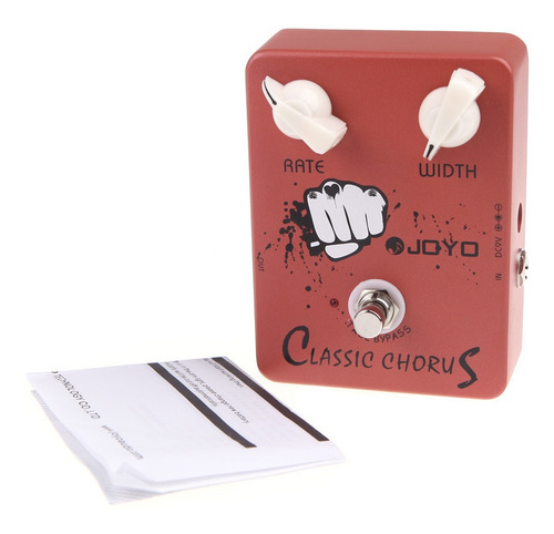 Pedal Effect Pedal Guitarra Joyo Effect Bypass Design Elétri