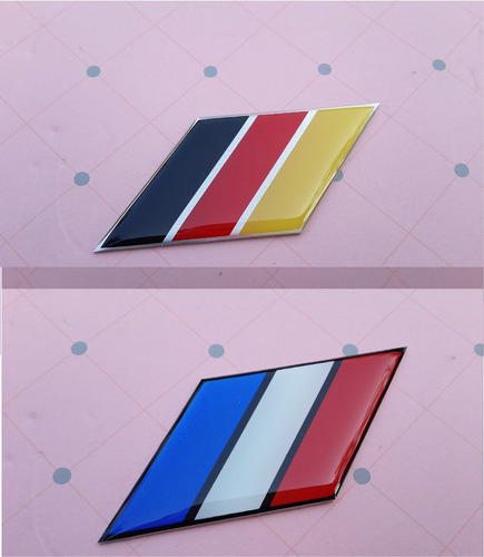 Bandera Alemania -francia Tuning Emblema
